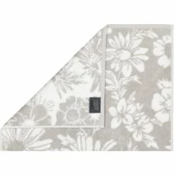 Beste Bewertungen von ❤️ Cawö Two-Tone Floral Gästetuch - 30x50 Cm - Grau ? -Cawö store unnamed file 100