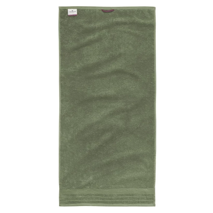 Großhandel ? Tom Tailor BASIC Gästetuch - 30x50 Cm - Olive ? 2 Großhandel ? Tom Tailor BASIC Gästetuch - 30x50 Cm - Olive ? – Bild 2