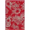 Schlussverkauf ? Cawö Two-Tone Floral Gästetuch - 30x50 Cm - Rot ⭐ -Cawö store unnamed file 102
