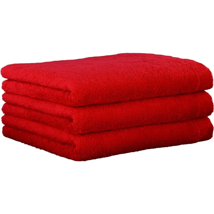 Aktion ? Cawö Lifestyle Gästetuch - 30x50 Cm - Rot ? 2 Aktion ? Cawö Lifestyle Gästetuch - 30x50 Cm - Rot ? – Bild 2