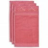 Neu ? Pip Studio Soft Zellige Gästetuch - 3er Set - 3er Set: 30x50 Cm - Coral ✨ -Cawö store unnamed file 116