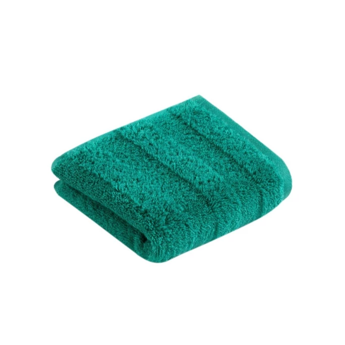 Auslauf ? Vossen Fresh Vegan Gästetuch - 30x50 Cm - Ocean Teal ⭐ 1 Auslauf ? Vossen Fresh Vegan Gästetuch - 30x50 Cm - Ocean Teal ⭐