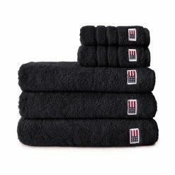 Budget ? LEXINGTON Original Towel Gästetuch - 30x50 Cm - Black ?