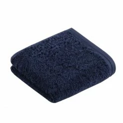Blitzangebot ? Vossen Vegan Life Gästetuch - 40x60 Cm - Marine Blau ?