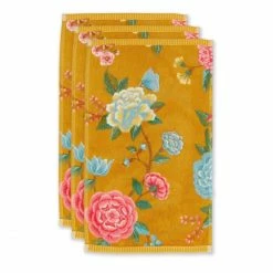 Brandneu ? Pip Studio Good Evening Gästetuch - 3er Set - 3er Set: 30x50 Cm - Yellow ?