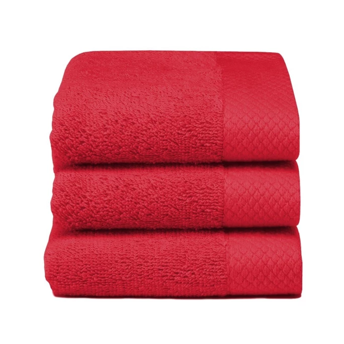 Coupon ? Seahorse Pure Gästetuch 3er-Set - 30x50 Cm - Rot ? 2 Coupon ? Seahorse Pure Gästetuch 3er-Set - 30x50 Cm - Rot ? – Bild 2