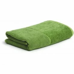 Bestes Angebot ? Möve Bamboo Luxe Gästetuch Uni Mit Velourbordüre - 30x50 Cm - Olive ?