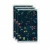 Coupon ? Pip Studio Les Fleurs Gästetuch - 3er Set - 3er Set: 30x50 Cm - Dark Blue ? -Cawö store unnamed file 137
