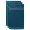 Blitzangebot ✔️ Pip Studio Soft Zellige Gästetuch - 3er Set - 3er Set: 30x50 Cm - Dark Blue ? -Cawö store unnamed file 139