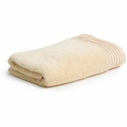 Neu ? Möve Loft Uni Chenillebiesen Gästetuch - 30x50 Cm - Beige ✨
