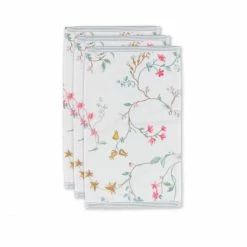 Beste Bewertungen von ? Pip Studio Les Fleurs Gästetuch - 3er Set - 3er Set: 30x50 Cm - White ?