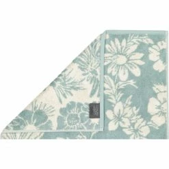Alternative view of Bester Verkauf ? Cawö Two-Tone Floral Gästetuch - 30x50 Cm - Salbei ❤️