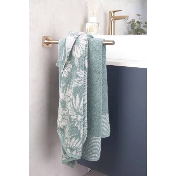 Bester Verkauf ? Cawö Two-Tone Floral Gästetuch - 30x50 Cm - Salbei ❤️ 4 Bester Verkauf ? Cawö Two-Tone Floral Gästetuch - 30x50 Cm - Salbei ❤️ – Bild 4