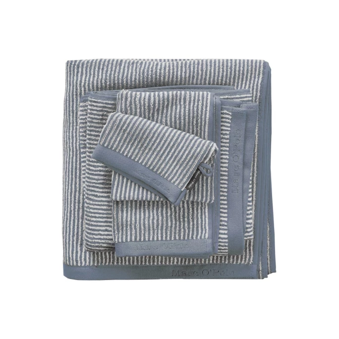 Coupon ⌛ Marc O'Polo Timeless Tone Stripe Gästetuch - 30x50 Cm - Smoke Blue/off White ? 1 Coupon ⌛ Marc O'Polo Timeless Tone Stripe Gästetuch - 30x50 Cm - Smoke Blue/off White ?