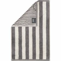 Bester Verkauf ? Cawö Reverse Gästetuch - 30x50 Cm - Anthrazit ?