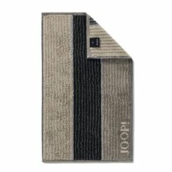 Brandneu ? JOOP! Signature Lines Gästetuch - 30x50 Cm - Graphit ⌛