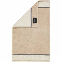 Billig ? Cawö Riva Doubleface Gästetuch - 30x50 Cm - Sand ?
