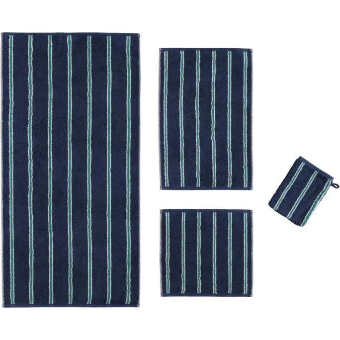 Top 10 ? Cawö CAWÖ Polo Streifen Gästetuch - 30x50 Cm - Navy ? 4 Top 10 ? Cawö CAWÖ Polo Streifen Gästetuch - 30x50 Cm - Navy ? – Bild 4