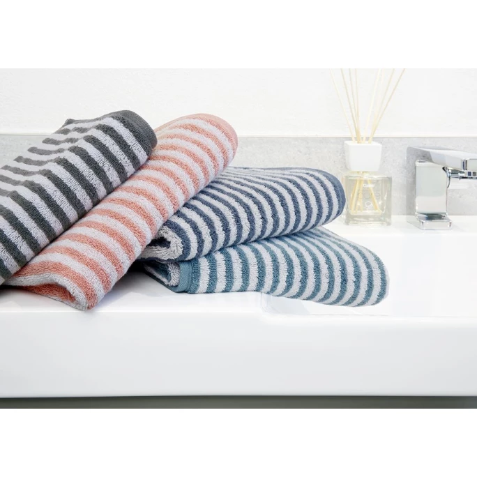 Rabatt ? Cawö Campus Ringel Gästetuch - 30x50 Cm - Anthrazit ✨ 5 Rabatt ? Cawö Campus Ringel Gästetuch - 30x50 Cm - Anthrazit ✨ – Bild 5