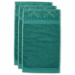 Coupon ✔️ Pip Studio Soft Zellige Gästetuch - 3er Set - 3er Set: 30x50 Cm - Green ?