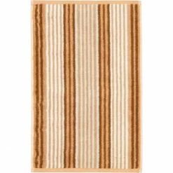 Bestes Angebot ? Cawö Delight Streifen Gästetuch - 30x50 Cm - Caramel ?