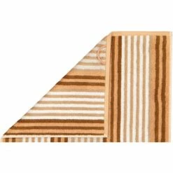 Alternative view of Bestes Angebot ? Cawö Delight Streifen Gästetuch - 30x50 Cm - Caramel ?