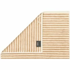 Alternative view of Billig ? Cawö Natural Streifen Gästetuch - 30x50 Cm - Natur-caramel ✨