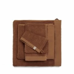 Blitzangebot ? ESSENZA HOME ESSENZA Connect Organic Lines Bio-Gästetuch - 30x50 Cm - Leather Brown ⭐ -Cawö store unnamed file 354