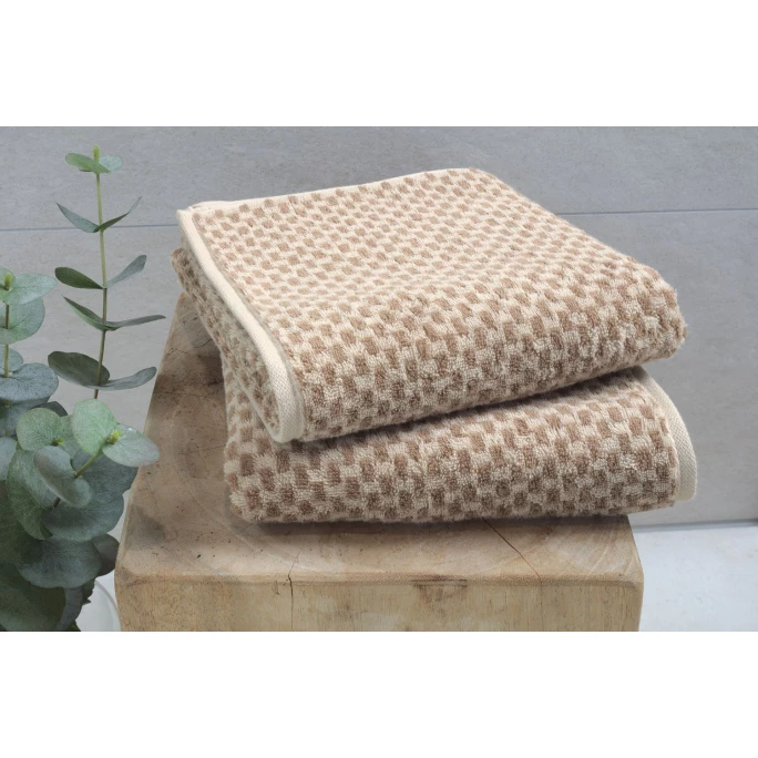 Brandneu ? Cawö Natural Allover Gästetuch - 30x50 Cm - Natur-caramel ? 4 Brandneu ? Cawö Natural Allover Gästetuch - 30x50 Cm - Natur-caramel ? – Bild 4