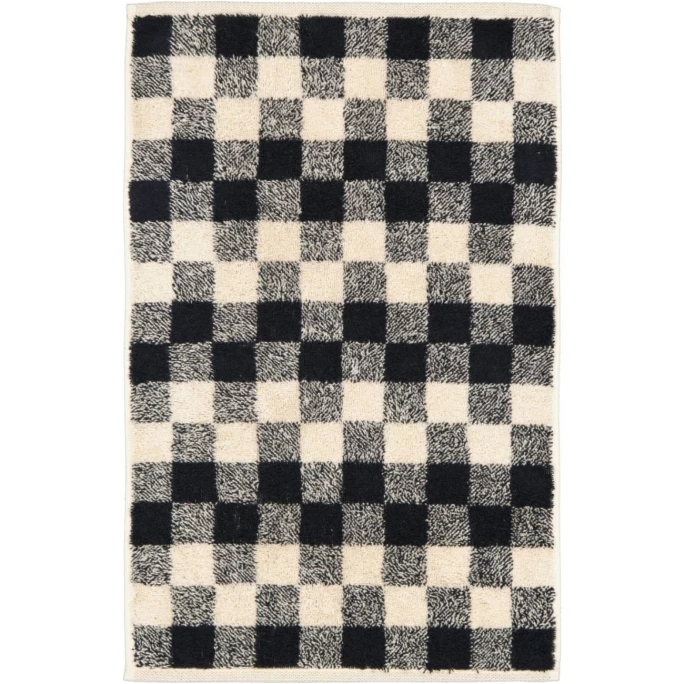 Neu ? Cawö Natural Karo Gästetuch - 30x50 Cm - Natur-schwarz ? 1 Neu ? Cawö Natural Karo Gästetuch - 30x50 Cm - Natur-schwarz ?