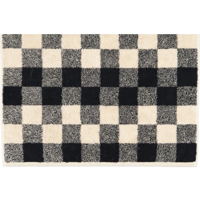 Neu ? Cawö Natural Karo Gästetuch - 30x50 Cm - Natur-schwarz ? 3 Neu ? Cawö Natural Karo Gästetuch - 30x50 Cm - Natur-schwarz ? – Bild 3
