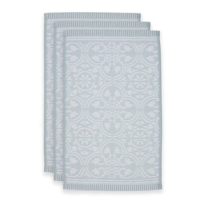 Brandneu ? Pip Studio Tile De Pip Gästetuch - 3er Set - 3er Set: 30x50 Cm - Light Blue ✔️ 1 Brandneu ? Pip Studio Tile De Pip Gästetuch - 3er Set - 3er Set: 30x50 Cm - Light Blue ✔️