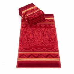 Rabatt ❤️ Bassetti IMPERIA Gästetuch - 40x60 Cm - R1-rot ⌛