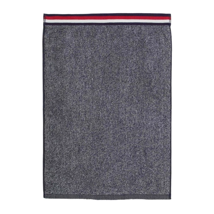 Auslauf ? Tommy Hilfiger Teddy Gästetuch - 40x60 Cm - Navy ✨ 1 Auslauf ? Tommy Hilfiger Teddy Gästetuch - 40x60 Cm - Navy ✨