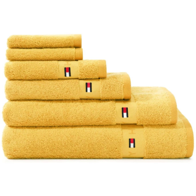 Bestes Angebot ? Tommy Hilfiger LEGEND 2 Gästetuch - 40x60 Cm - Gold ? 2 Bestes Angebot ? Tommy Hilfiger LEGEND 2 Gästetuch - 40x60 Cm - Gold ? – Bild 2