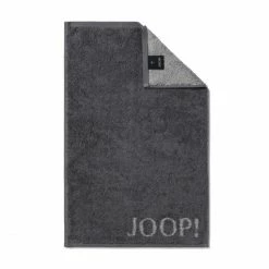 Brandneu ? JOOP! Classic Doubleface Gästetuch - 30x50 Cm - Anthrazit ?