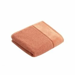 Budget ? Vossen Pure Vegan Gästetuch - 40x60 Cm - Bronze ?