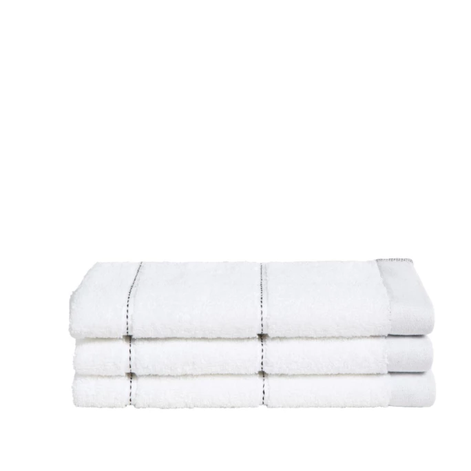 Blitzangebot ? Seahorse Grace Cross Gästetuch 3er-Set - 30x50 Cm - Weiß ? 1 Blitzangebot ? Seahorse Grace Cross Gästetuch 3er-Set - 30x50 Cm - Weiß ?