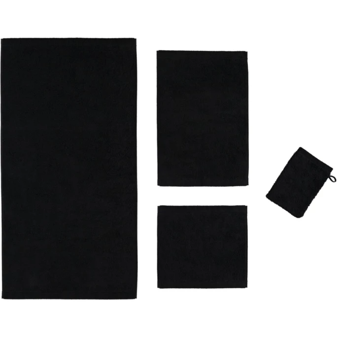 Großhandel ? Cawö Lifestyle Uni Gästetuch - 30x50 Cm - Schwarz ⌛ 2 Großhandel ? Cawö Lifestyle Uni Gästetuch - 30x50 Cm - Schwarz ⌛ – Bild 2