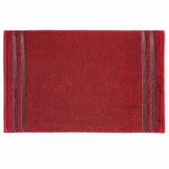 Budget ❤️ Vossen Cult De Luxe Gästetuch - 30x50 Cm - Rubin ?