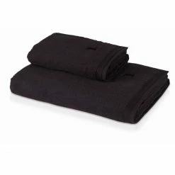 Schlussverkauf ? Möve Superwuschel Gästetuch Uni - Neu Mit 550 G/m² - 30x50 Cm - Dark Grey ?