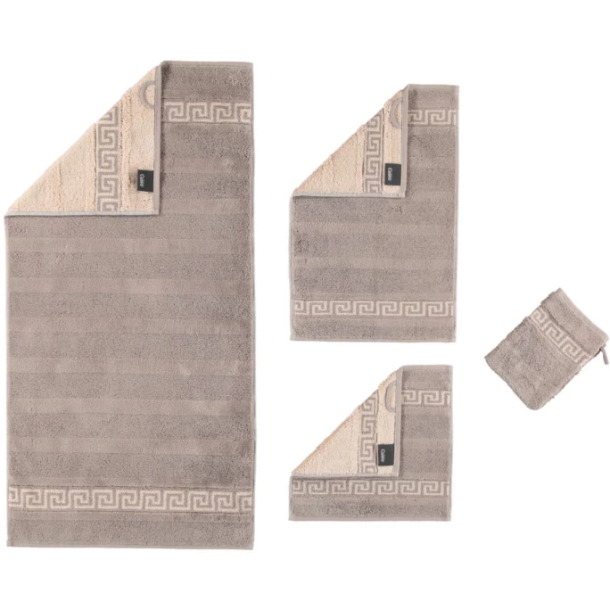 Aktion ? Cawö Noblesse Duo Gästetuch - 30x50 Cm - Grau ✔️ 2 Aktion ? Cawö Noblesse Duo Gästetuch - 30x50 Cm - Grau ✔️ – Bild 2