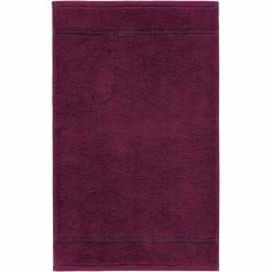 Angebote ✨ Cawö CAWÖ Carat Borte Gästetuch - 30x50 Cm - Brombeere ?