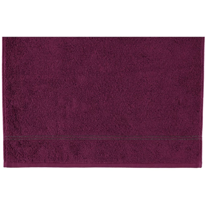 Angebote ✨ Cawö CAWÖ Carat Borte Gästetuch - 30x50 Cm - Brombeere ? 2 Angebote ✨ Cawö CAWÖ Carat Borte Gästetuch - 30x50 Cm - Brombeere ? – Bild 2