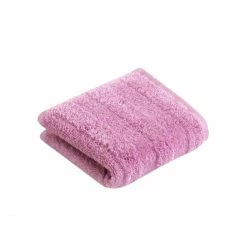 Auslauf ? Vossen Fresh Vegan Gästetuch - 30x50 Cm - Hot Lilac ✔️