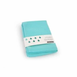 Bester Verkauf ? EKOBO Bano Bio-Gästetuch 2er-Set - 30x50 Cm - Lagoon ?
