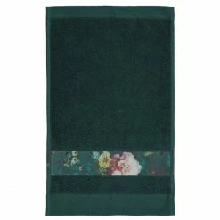 Blitzangebot ? ESSENZA HOME Essenza Fleur Gästetuch - 30x50 Cm - Dark Green ?